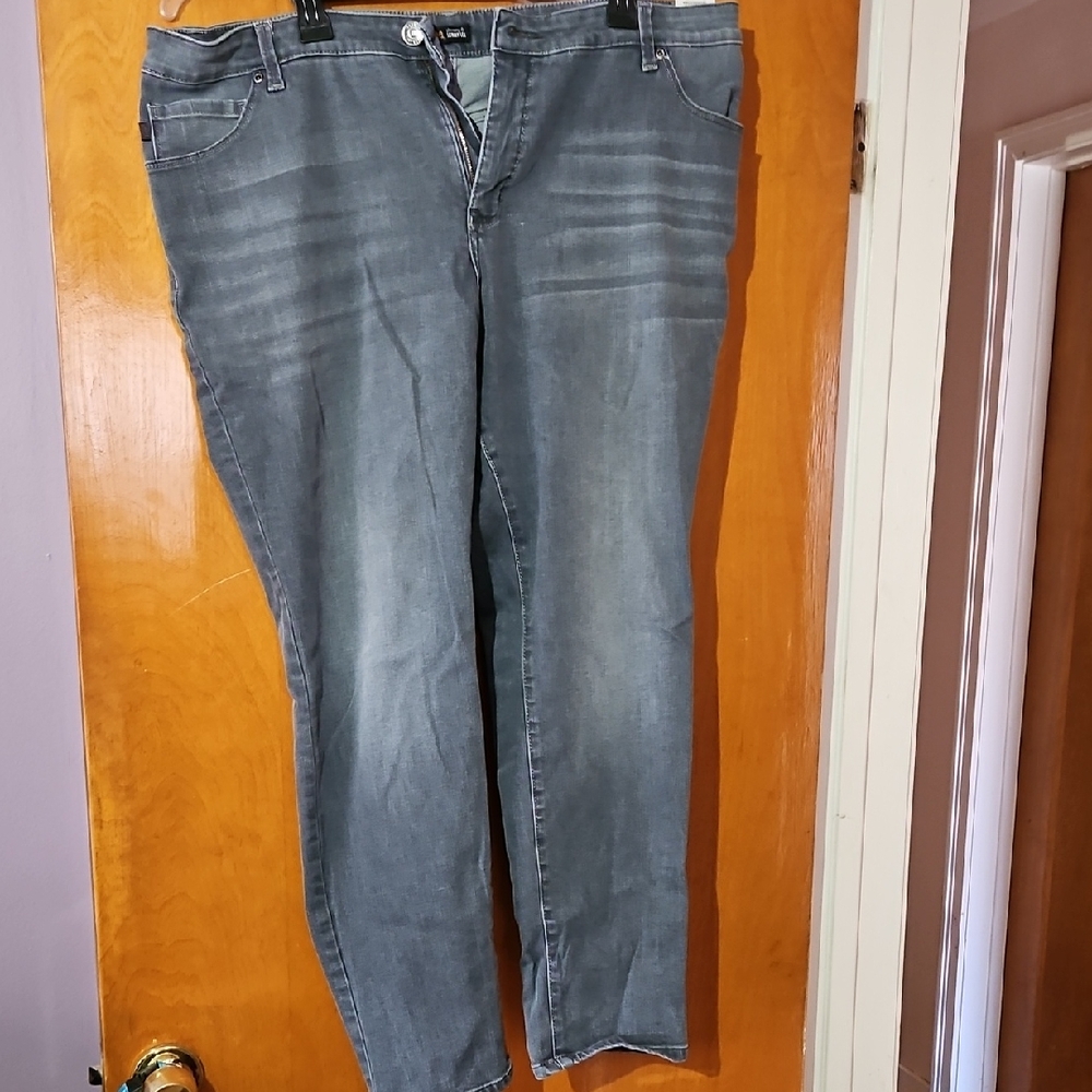 Lee Gray Skinny Leg Jeans